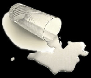 spilled milk description